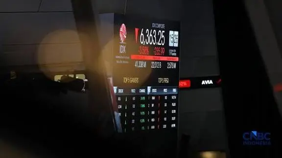 Breaking! IHSG Anjlok di Atas 1% ke Level 5.881 Hari Ini